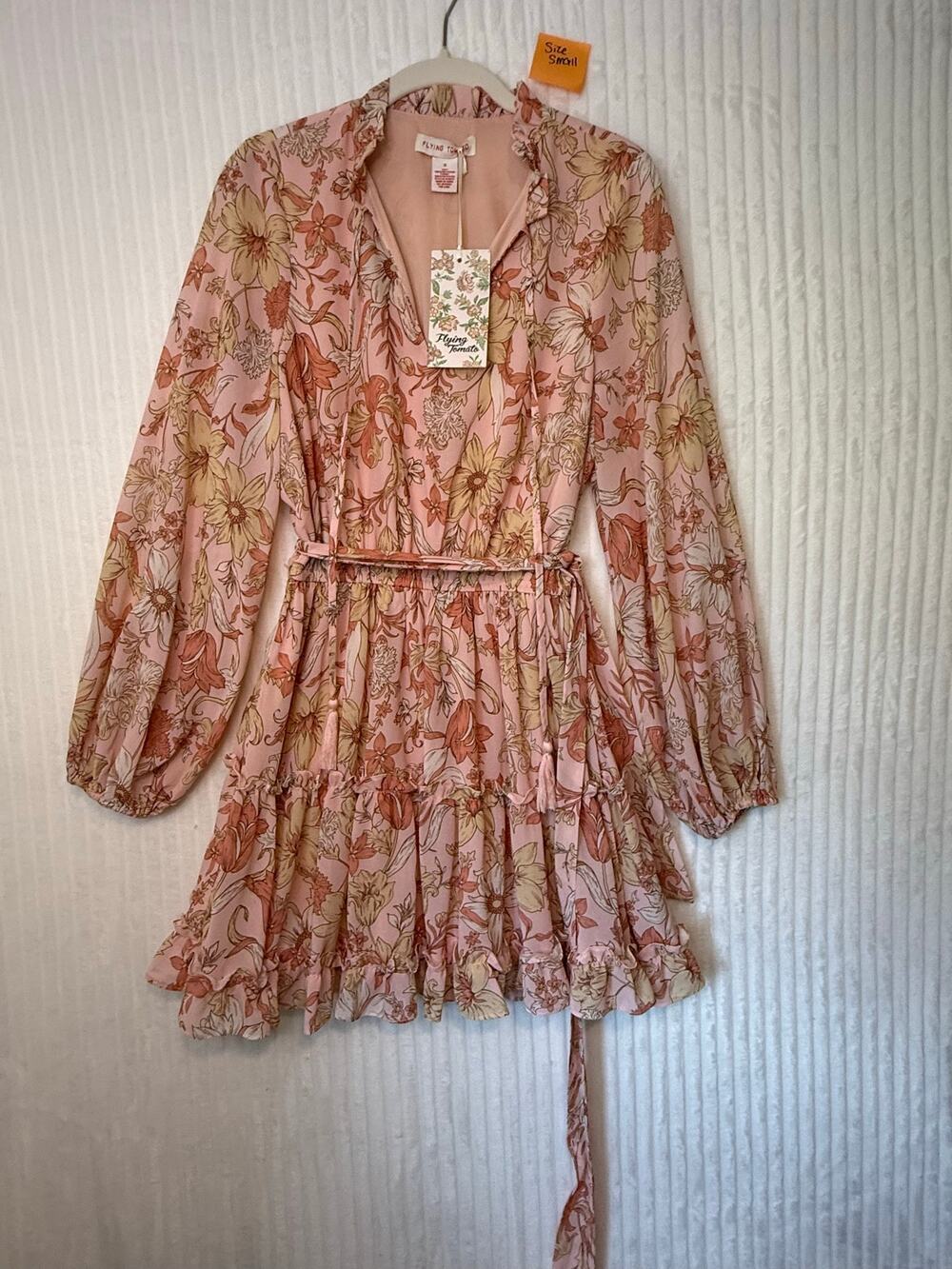 NWT Floral Flying Tomato dress size small